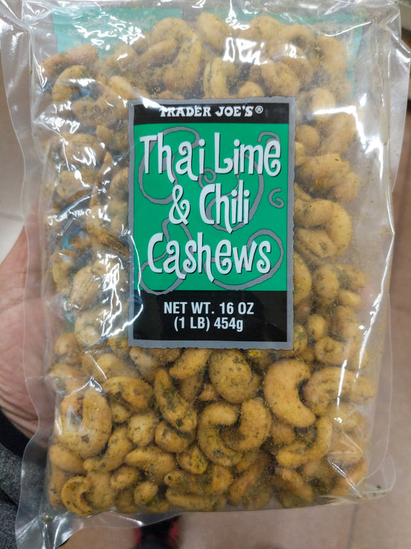 Trader Joe's Thai Lime and Chili Cashews