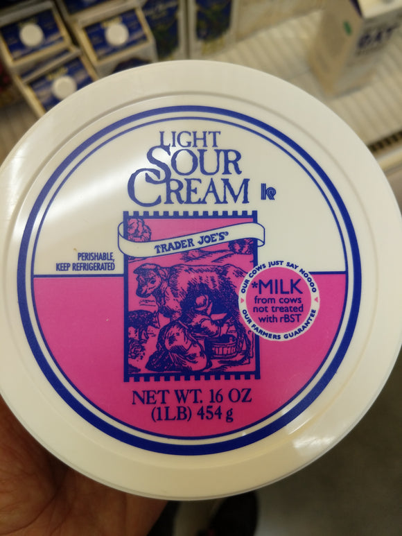 Trader Joe's Light Sour Cream