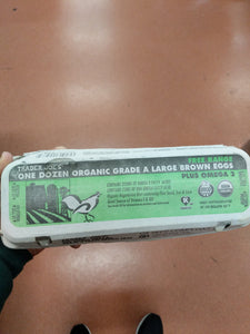 Trader Joe's Organic Omega 3 Free Range Eggs