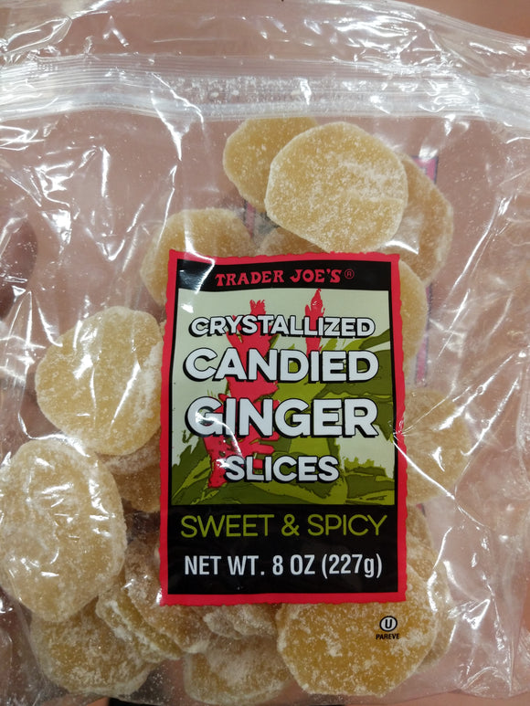 Trader Joe's Crystallized Candied Ginger Slices