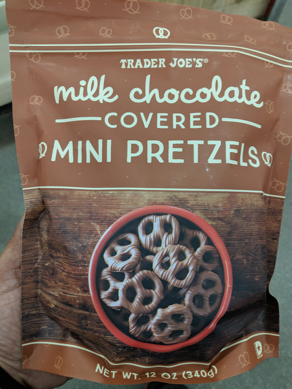 Trader Joe's Milk Chocolate Covered Mini Pretzels