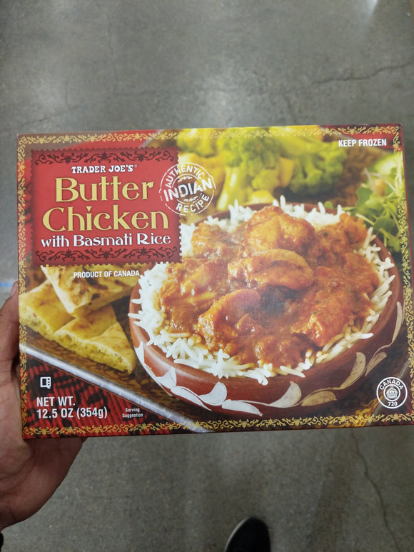 Trader Joe's Butter Chicken (with Basmati Rice)