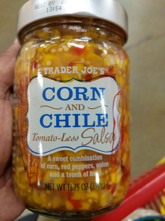 Trader Joe's Corn Chile Salsa (Tomato-less)