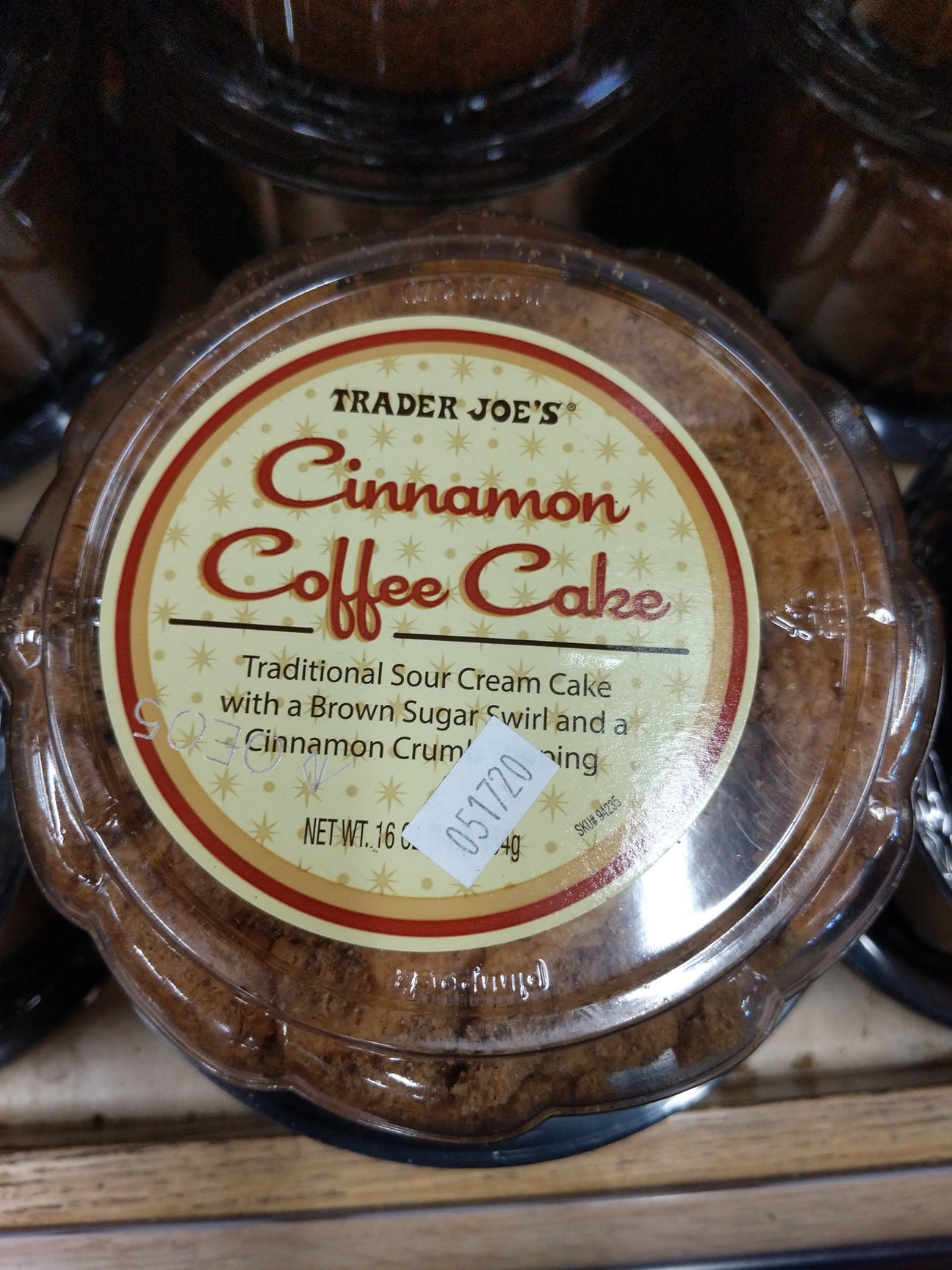 Trader Joe's Cinnamon Coffee Cake We'll Get The Food