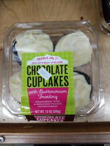 Trader Joe's Gluten Free Chocolate Cupcakes