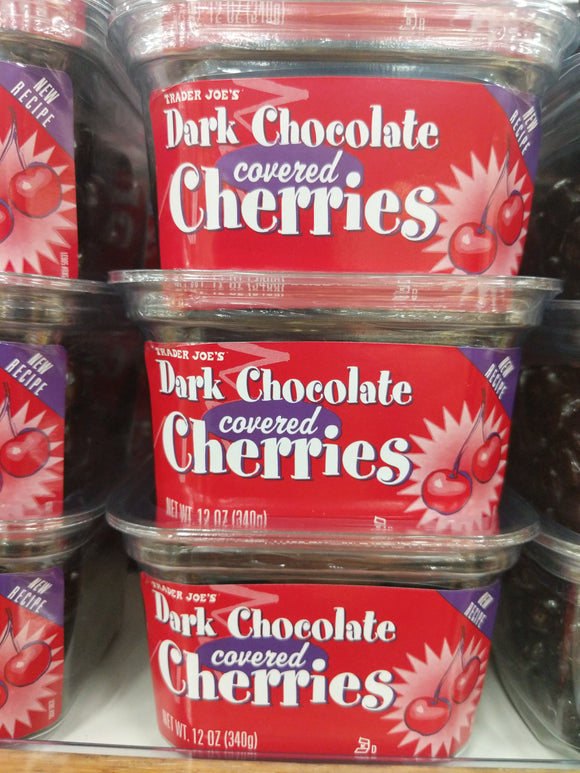 Trader Joe's Dark Chocolate Cherries
