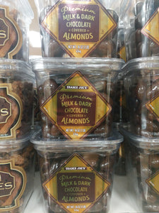 Trader Joe's Milk and Dark Chocolate Covered Almonds