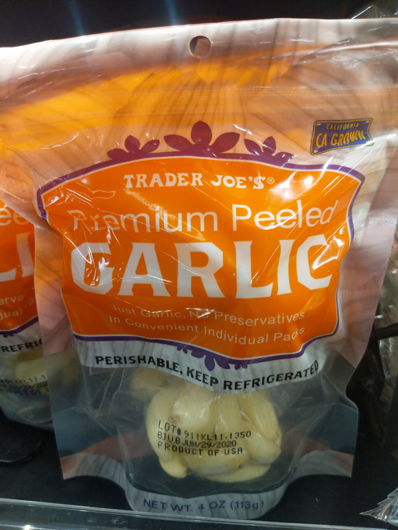 Trader Joe's Fresh Peeled Garlic