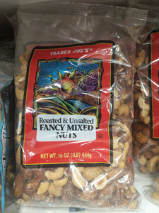 Trader Joe's Unsalted Fancy Mixed Nuts