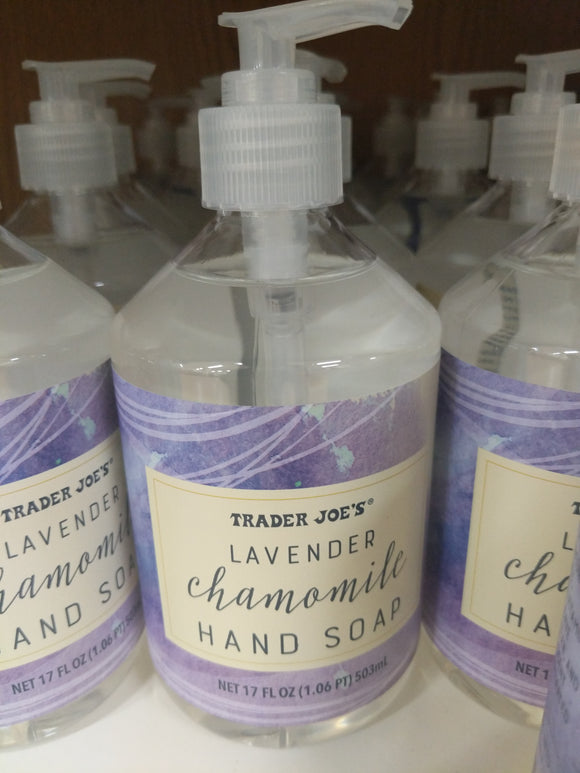 Trader Joe's Liquid Chamomile Hand Soap