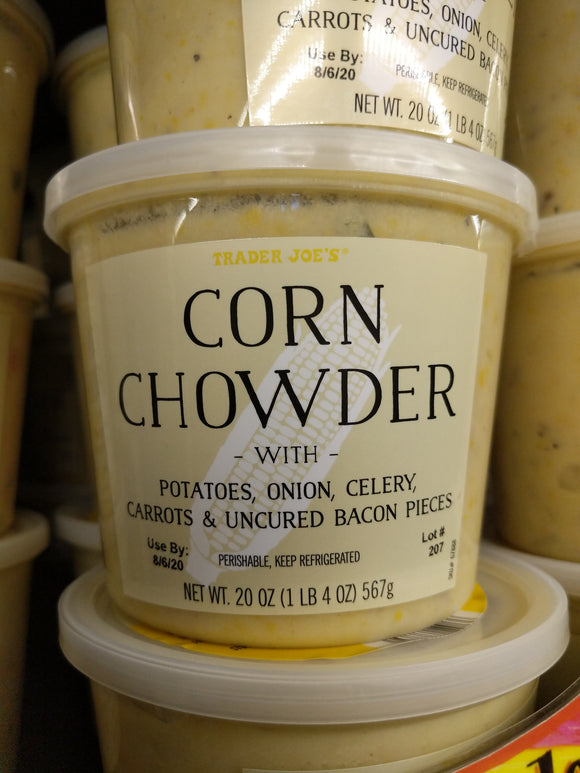Trader Joe's Corn Chowder Soup (Refrigerated)