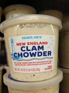 Trader Joe's New England Clam Chowder (Refrigerated)