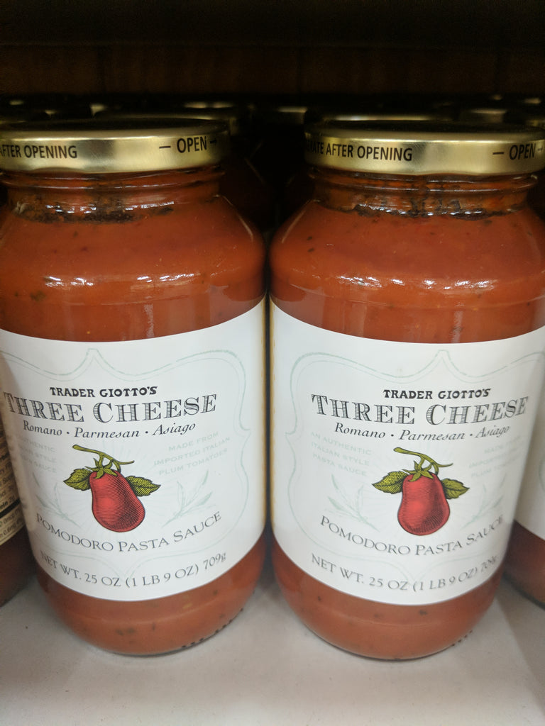 Trader Joe's Three Cheese Promodoro Pasta Sauce We'll Get The Food