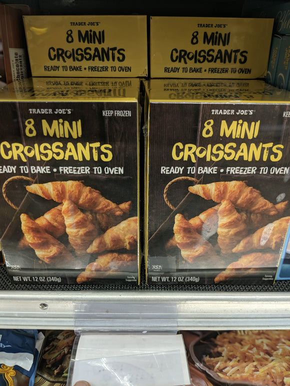 Trader Joe's Mini Croissants (8 Count, Just Let Rise Overnight and Bake!)
