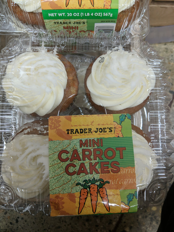 Trader Joe's Mini Carrot Cakes (4 Count)