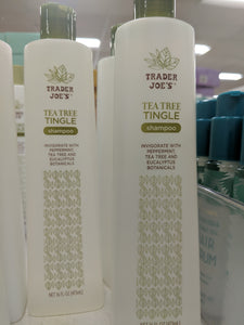 Trader Joe's Tea Tree Tingle Shampoo