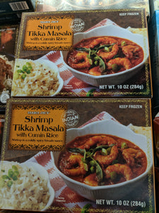 Trader Joe's Shrimp Tikka Masala (with Cumin Rice)