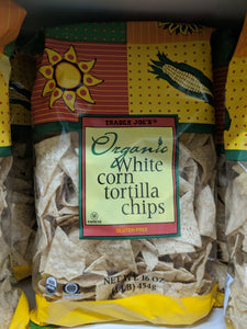 Trader Joe's Organic White Corn Tortilla Chips