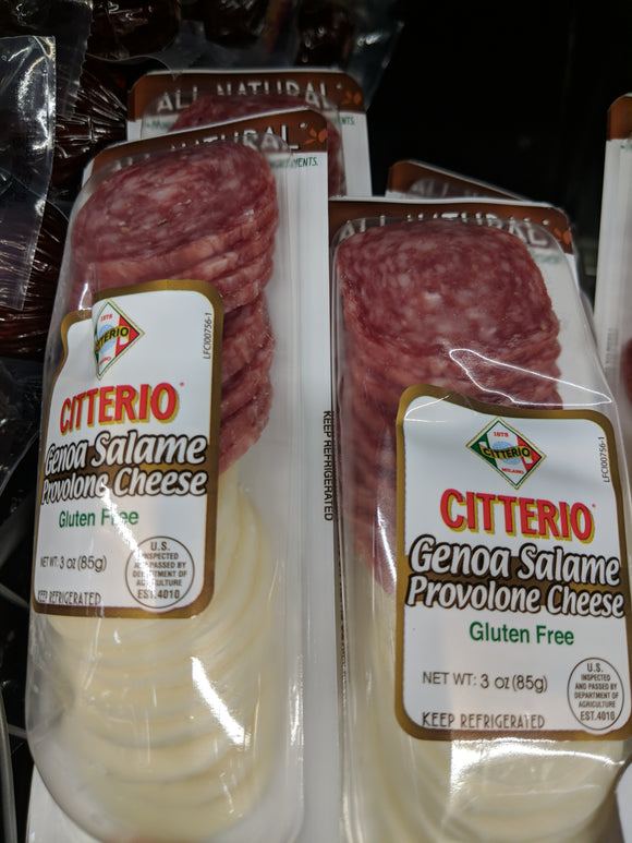 Citterio Genoa Salami and Provolone Cheese