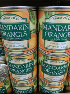Trader Joe's Mandarin Oranges