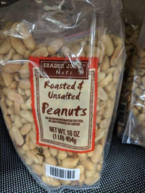 Trader Joe's Roasted and Unsalted Peanuts