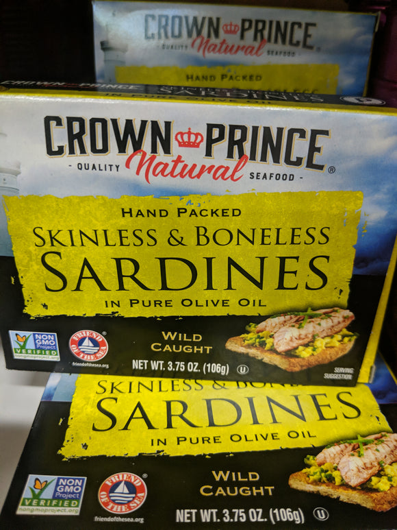 Trader Joe's Skinless and Boneless Sardines (in Olive Oil)