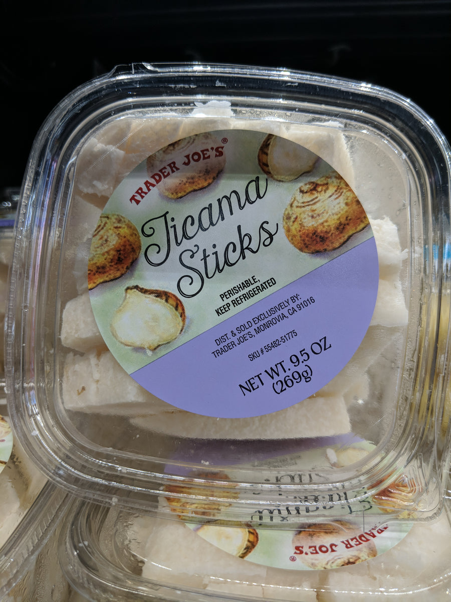 Trader Joe's Sliced Fresh Jicama Sticks We'll Get The Food