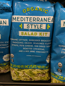 Trader Joe's Organic Mediterranean Style Salad Kit