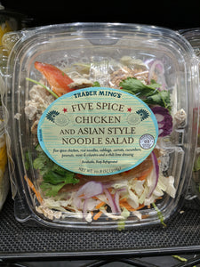 Trader Joe's Five Spice Asian Style Chicken Noodle Salad
