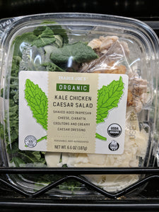 Trader Joe's Organic Kale Caesar Salad