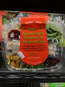 Trader Joe's Roasted Butternut Squash, Red Quinoa and Wheatberry Salad