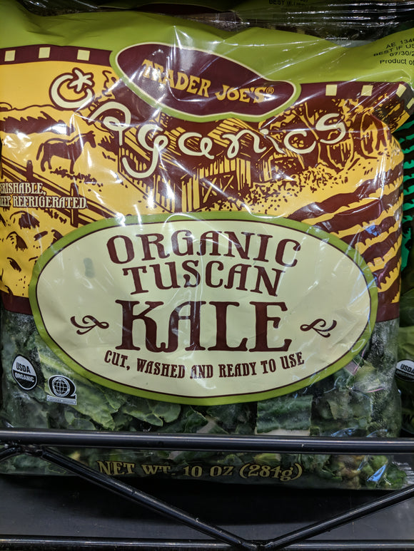 Trader Joe's Organic Tuscan Kale