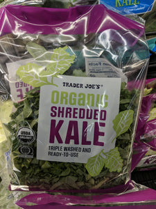 Trader Joe's Organic Shredded Kale