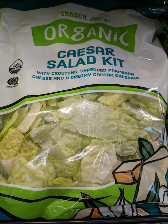 Trader Joe's Organic Complete Caesar Salad Kit