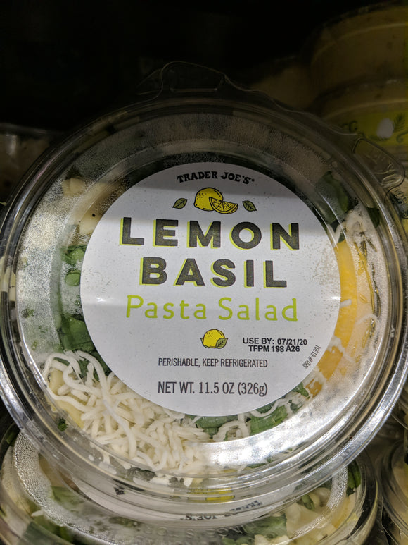 Trader Joe's Lemon Basil Pasta Salad