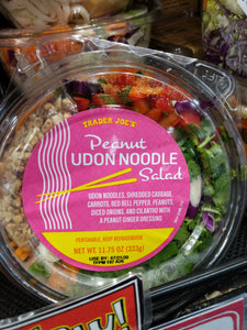 Trader Joe's Peanut Udon Noodle Salad