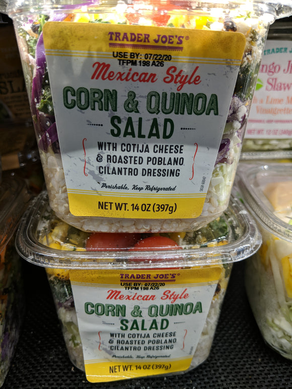 Trader Joe's Mexican Style Corn and Quinoa Salad