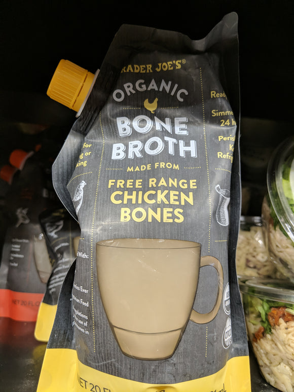 Trader Joe's Organic Free Range Chicken Bone Broth