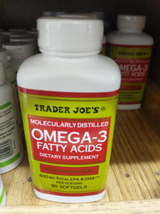 Trader Joe's Omega-3 Fatty Acids