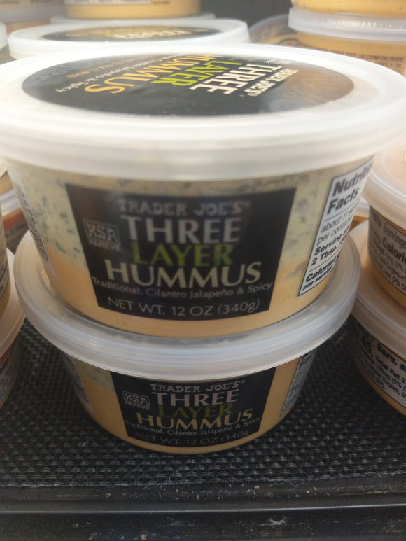 Trader Joe's Three Layer Hummus