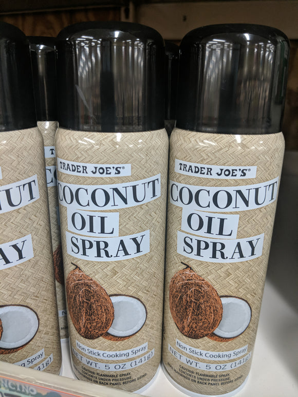Trader Joe's Coconut Oil Spray