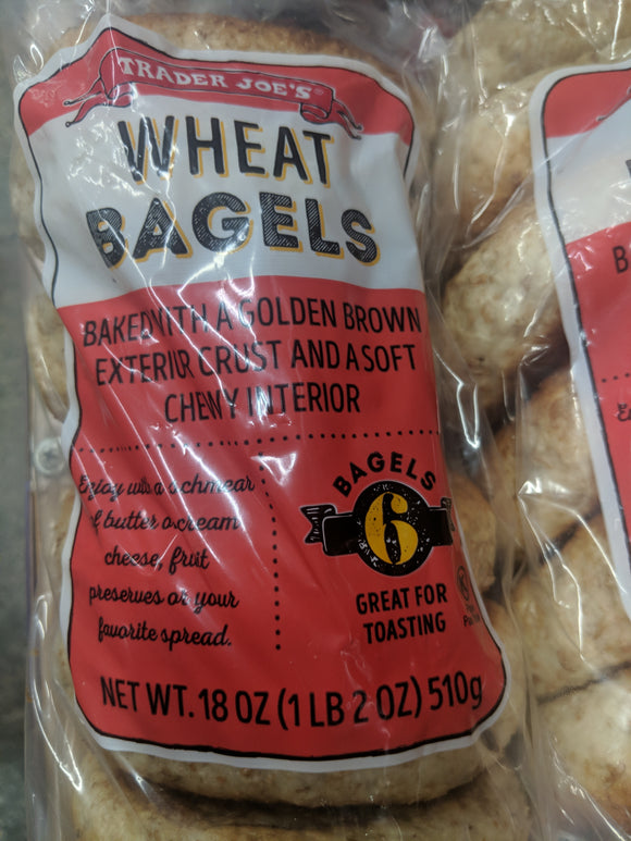 Trader Joe's Sprouted Wheat Bagels (6 Count)