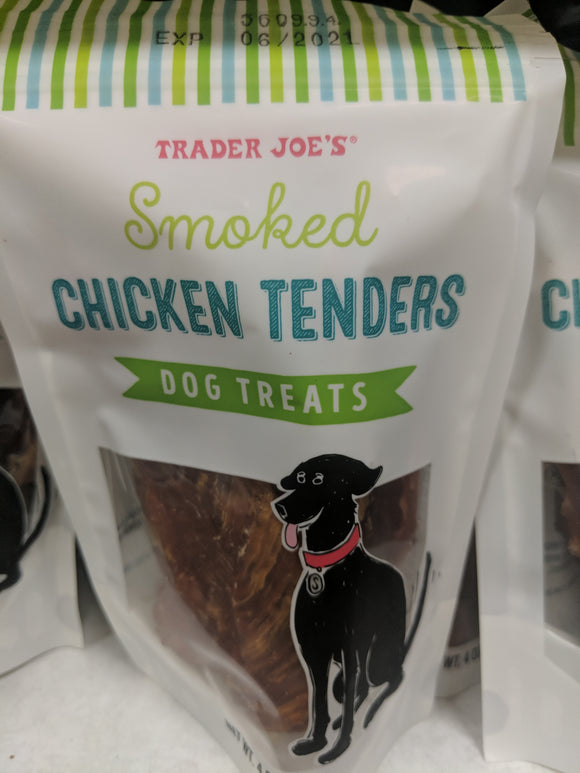 Trader Joe's Smoked Chicken Tenders Dog Treats (For Dogs!)