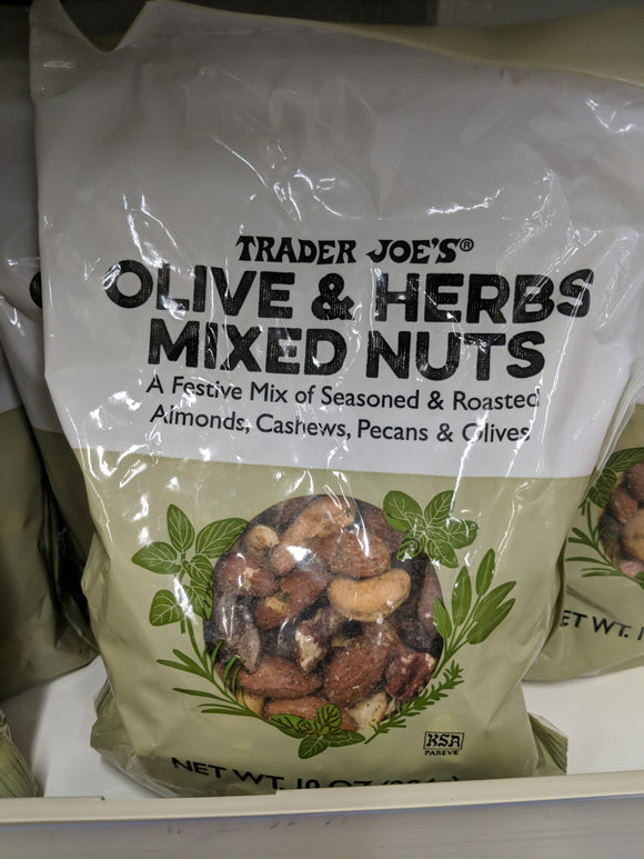 Trader Joe's Olive and Herbs Mixed Nuts