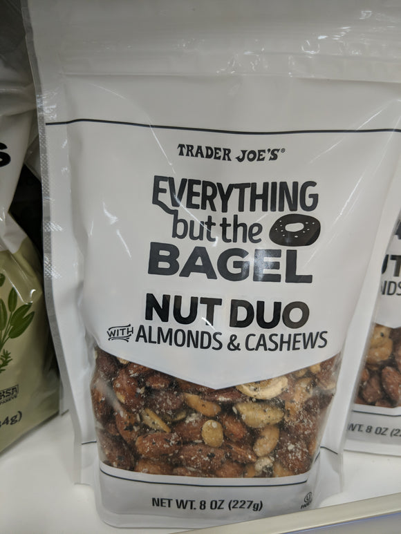 Trader Joe's Everything but the Bagel Nut Duo (with Almonds and Cashews)