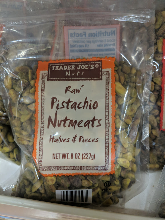 Trader Joe's Raw Pistachio Nutmeats