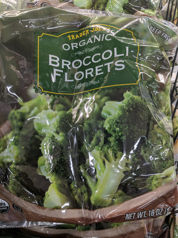 Trader Joe's Organic Broccoli Florets (Frozen)