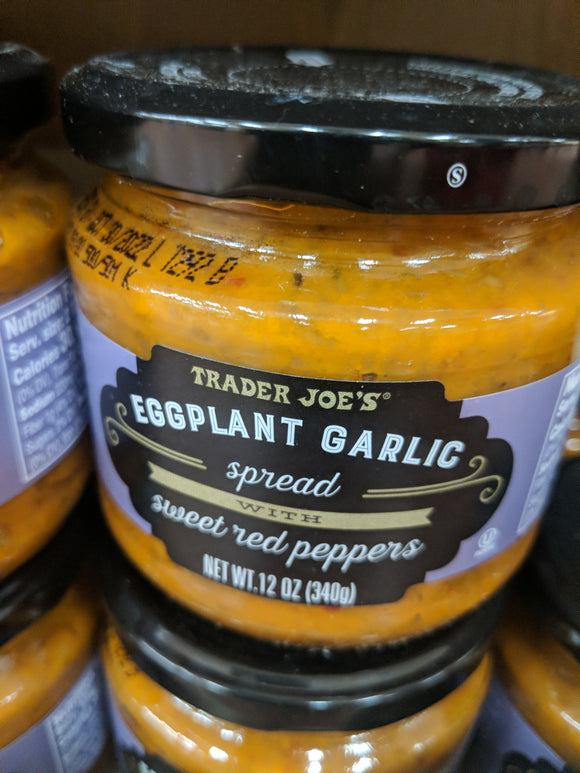 Trader Joe's Eggplant Garlic Spread