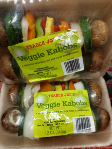 Trader Joe's Fresh Veggie Kabobs