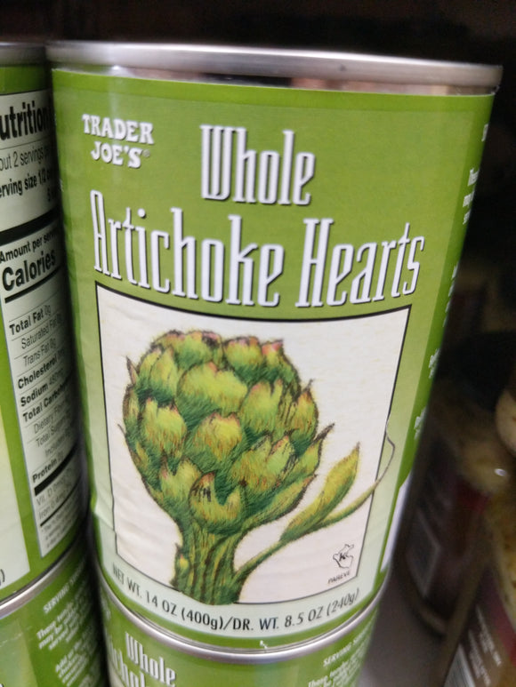 Trader Joe's Whole Artichoke Hearts